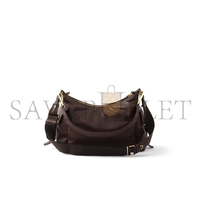 PRADA EXPLORE LARGE NAPPA LEATHER BAG 1BC264 (32*22*11.5cm)